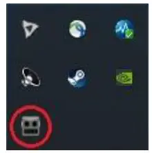 Vive Face Tracker Developer User Guide - Launch SR_Runtime until the status icon appears in the notification tray