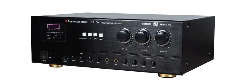 Boston Acoustics Ba 100 Karaoke Amplifier