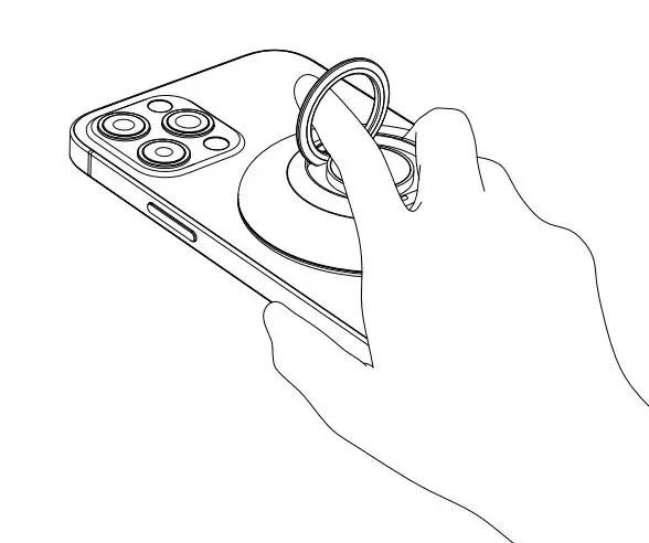 Oxx Magnetic Wireless Charger FC008 - Ring protection