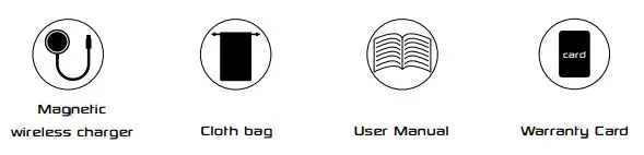 Oxx Magnetic Wireless Charger FC009 - Standard accessories