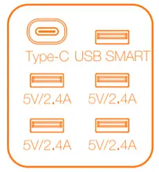 DBPOWER SYD-N036 Portable Power Station - USB