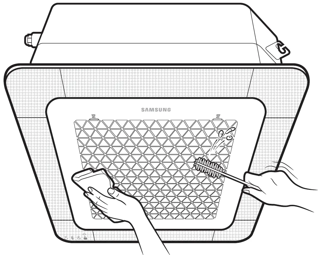 Cleaning Indoor Unit Exterior