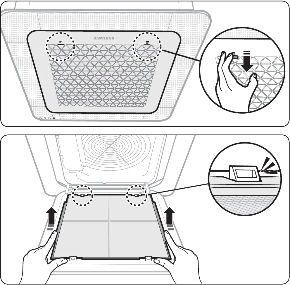 Detaching the Air Filter