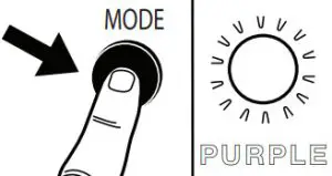 VICTROLA VPS-650 S1 Subwoofer - MODE Button 1