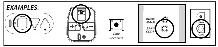 OVERHEAD DOOR UWWC2 Universal Wireless Wall Console- STEP 1