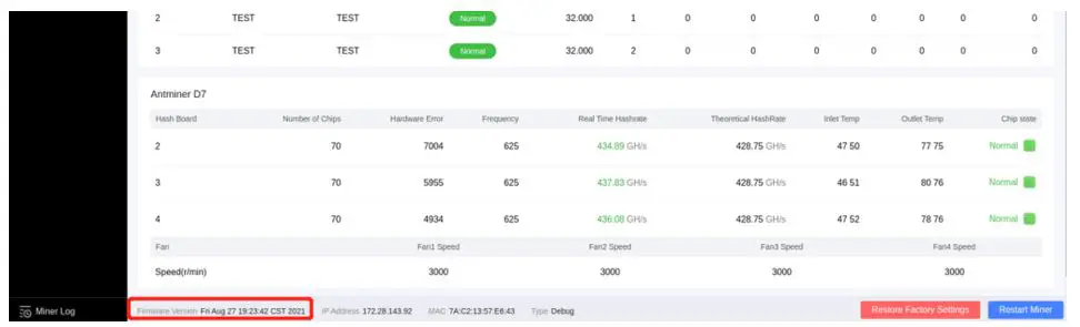 BITMAIN D7 Server Antminer Crypto Asic Miner fig14