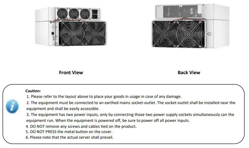 BITMAIN D7 Server Antminer Crypto Asic Miner fig3