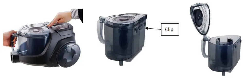 emerio 89980104 INSIDO Vacuum Cleaner - DUST CUP