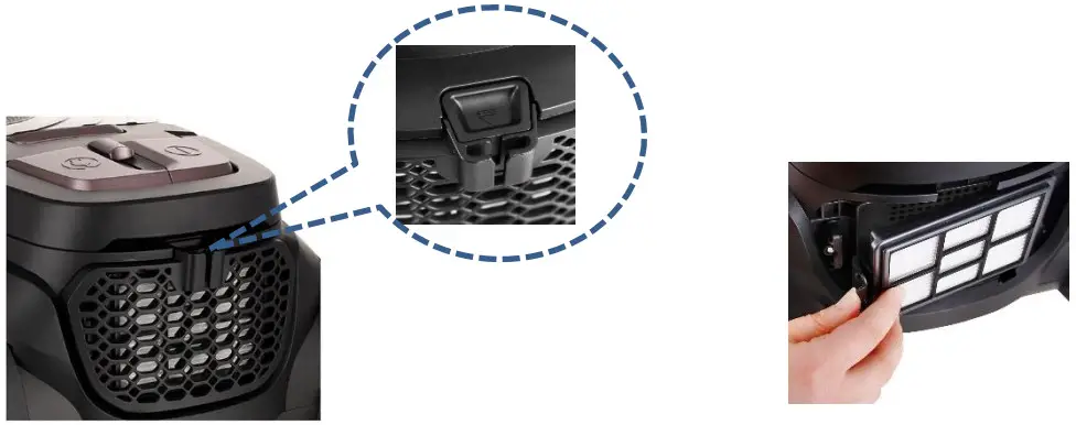 emerio 89980104 INSIDO Vacuum Cleaner - OUTLET FILTER