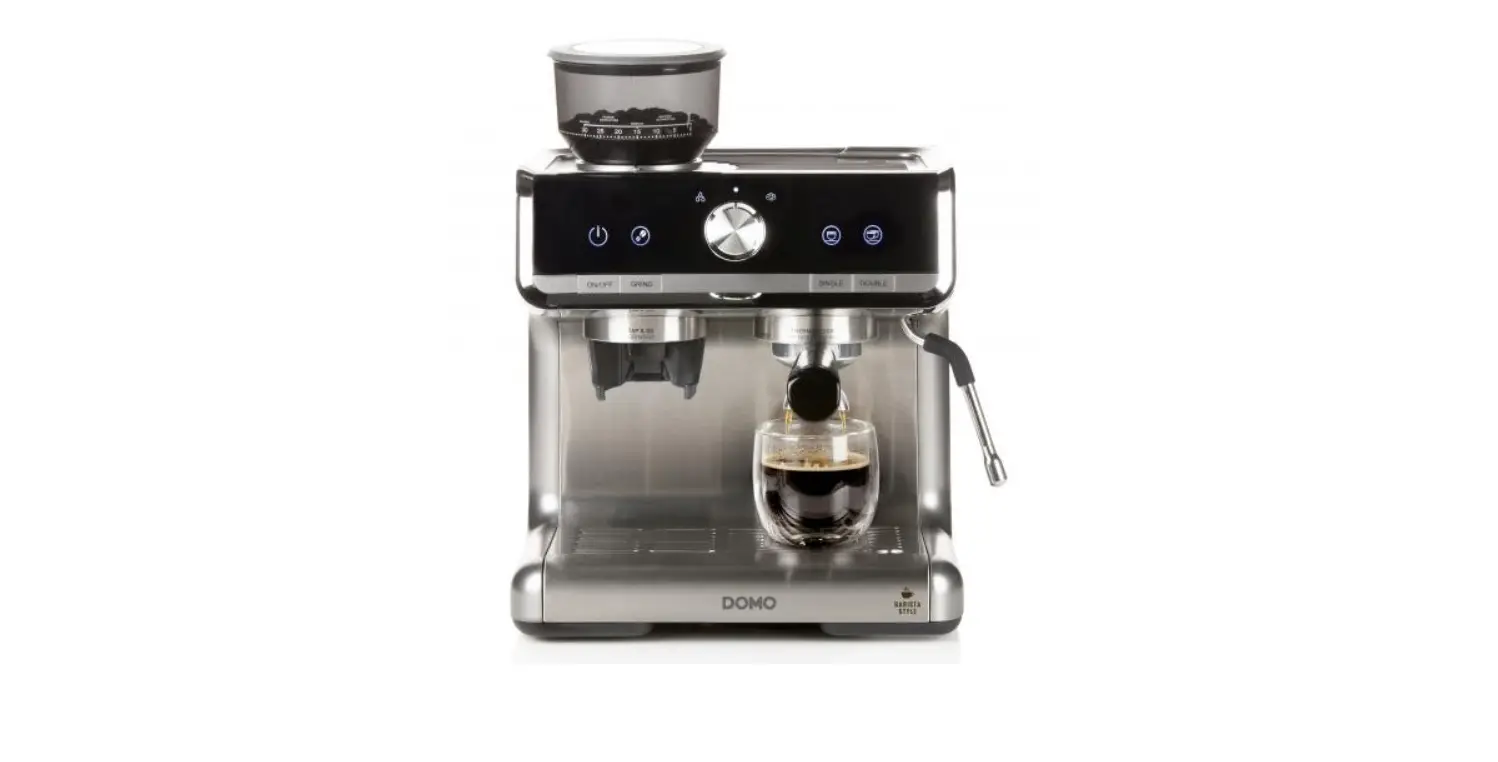 Domo-elektro Do725k Semi-professional Espresso Machine With Grinder Instructions Domo-elektro Do725k Semi-professional Espresso Machine With Grinder Instructions