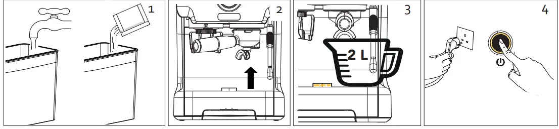 Domo-elektro DO725K Semi-Professional Espresso Machine with Grinder fig18