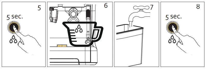 Domo-elektro DO725K Semi-Professional Espresso Machine with Grinder fig19