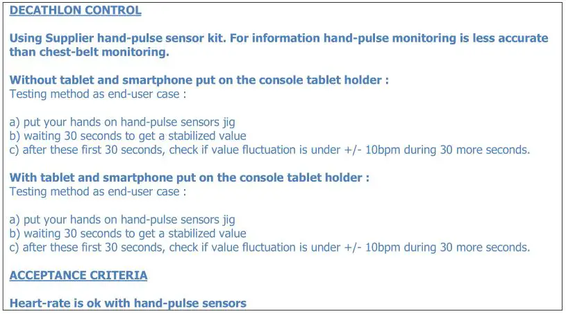 DECATHLON Domyos Console 3.2 - Electronic hardware 2