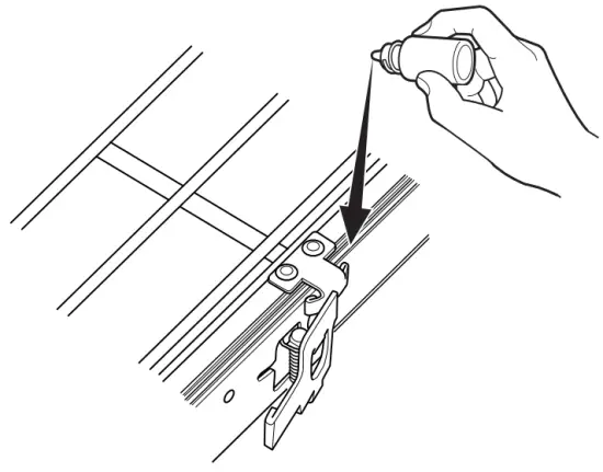 Lubricate the Paddle