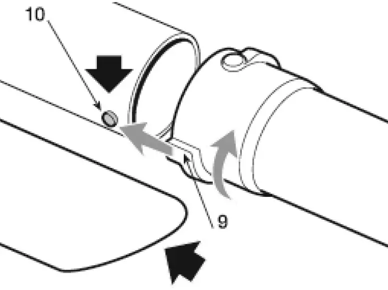 MEEC TOOLS 003854 700 W 250 km-h Petrol Driven Leaf Blower Vacuum fig8