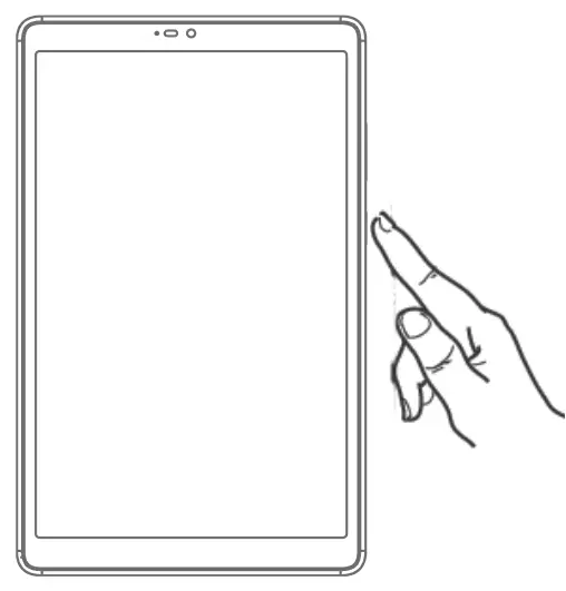 Lenovo TB 8506F Tab M8 3rd Gen - Turning on
