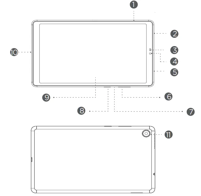 Lenovo TB 8506F Tab M8 3rd Gen - overview