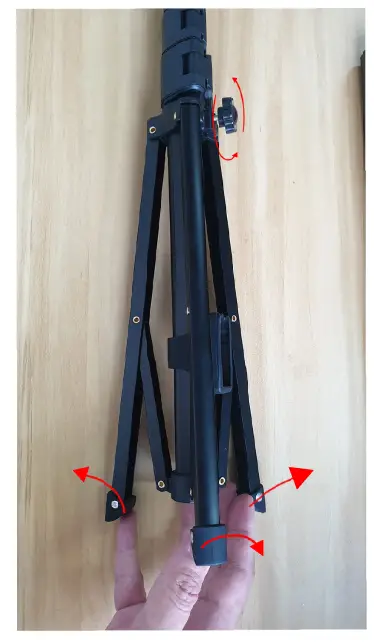 Zhongshan Letspro Audio Visual Equipment YK 77T Plastic Tripod - legs