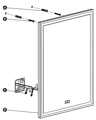 artika-WMIRH-SACH-2431-C-Aurea-Anti-Fog-LED-Wall-Mirror-3