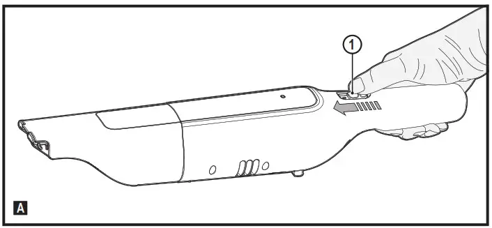 BLACK DECKER HLVC315 Dustbuster AdvancedClean Slim Cordless Hand Vacuum- A