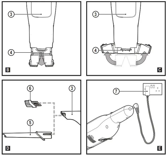 BLACK DECKER HLVC315 Dustbuster AdvancedClean Slim Cordless Hand Vacuum- B