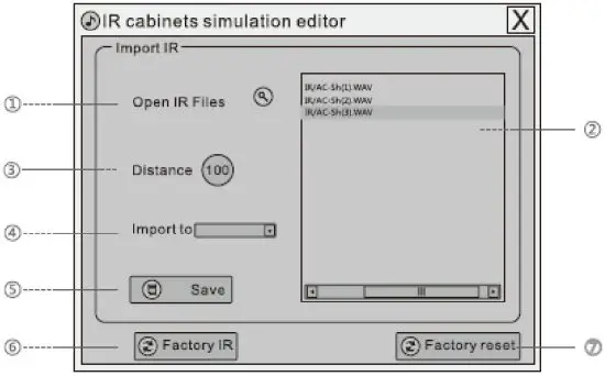 Sinco Intelligent Technology H8 Multi Effects Headphone Guitar Amplifier - software