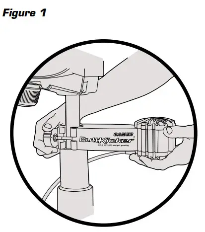 ButtKicker BK GR2 Gamer2 Immersive Haptic Transducer with 90 Watt Power Amplifier - Figure 1