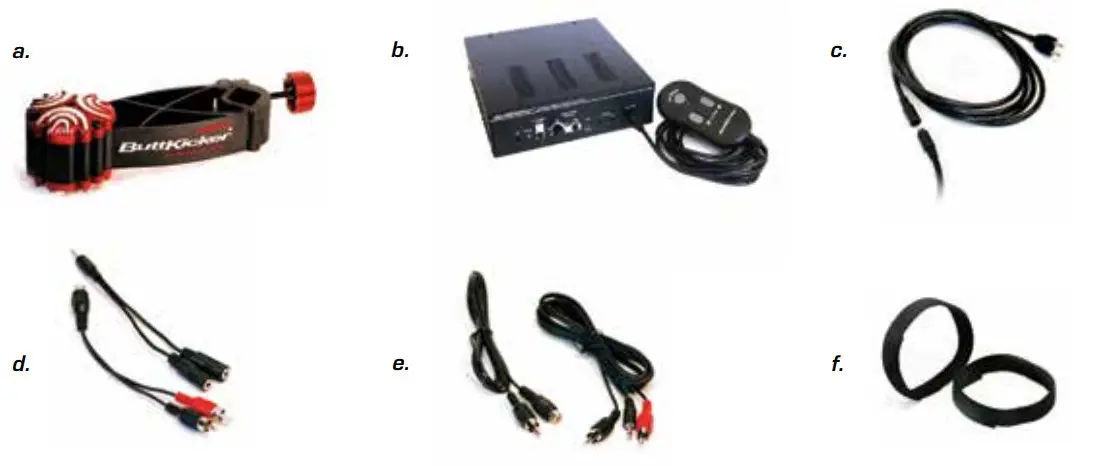 ButtKicker BK GR2 Gamer2 Immersive Haptic Transducer with 90 Watt Power Amplifier - parts
