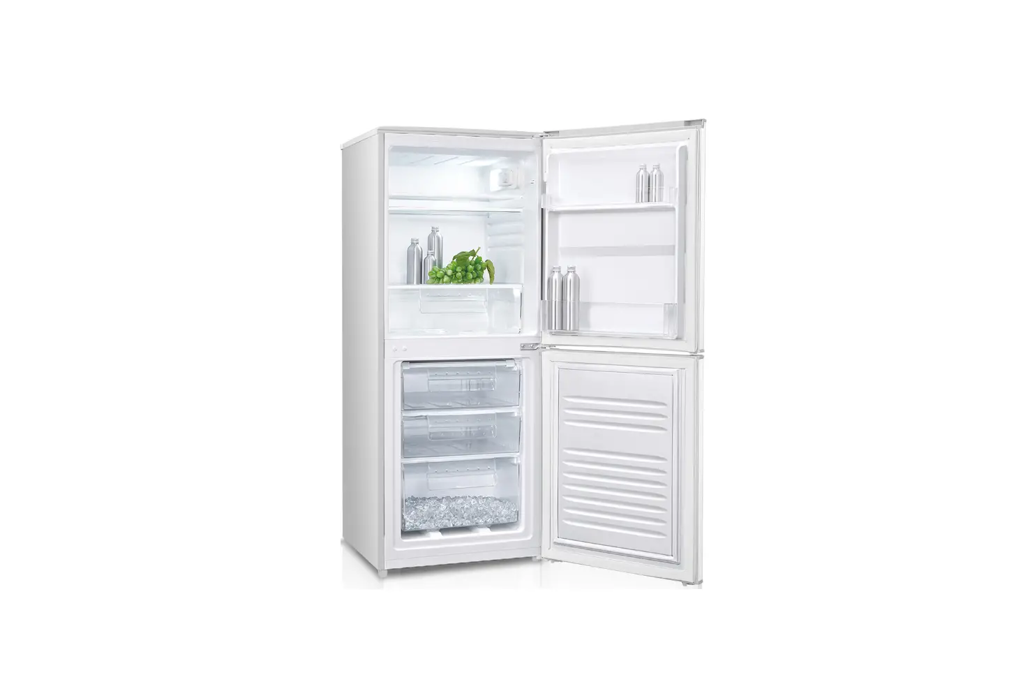 Iceking Ik20568we F Rated Fridge Freezer User Manual Iceking Ik20568we F Rated Fridge Freezer User Manual