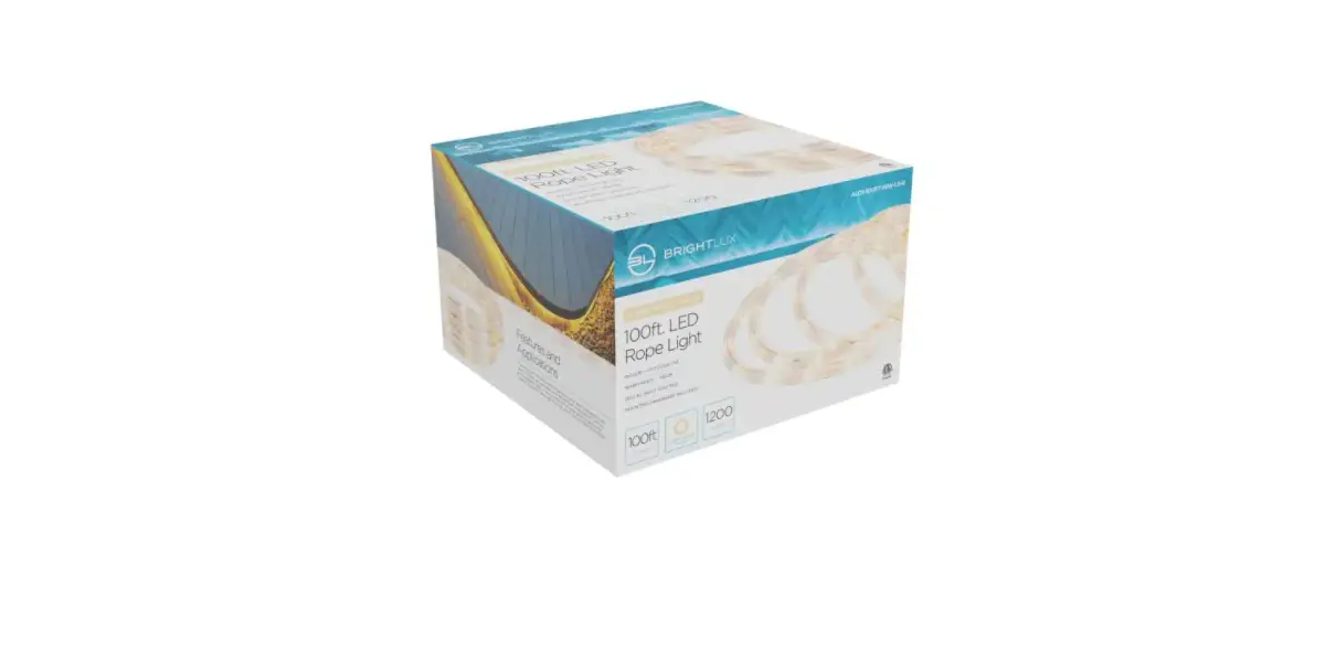 Brightlux Al05-100ft-ww-1.5-b 100ft. Led Rope Light User Guide Brightlux Al05-100ft-ww-1.5-b 100ft. Led Rope Light User Guide