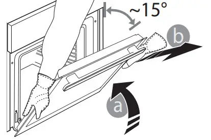 FRANKE FMY 99 P Pyrolytic Oven - REFITTING THE DOOR 1