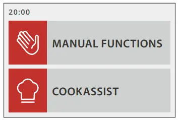 FRANKE FMY 99 P Pyrolytic Oven - SELECT A FUNCTION 1