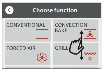 FRANKE FMY 99 P Pyrolytic Oven - SELECT A FUNCTION 2