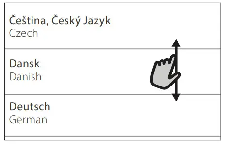 FRANKE FMY 99 P Pyrolytic Oven - SELECT THE LANGUAGE