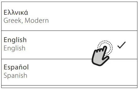 FRANKE FMY 99 P Pyrolytic Oven - language