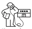 IKEA FINSMAKARE Black Wall Mounted Extractor Hood Instruction Manual - Contact Customer Care