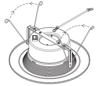 HALO RL56 Smart Bluetooth Speaker Downlight - MOUNTING 4