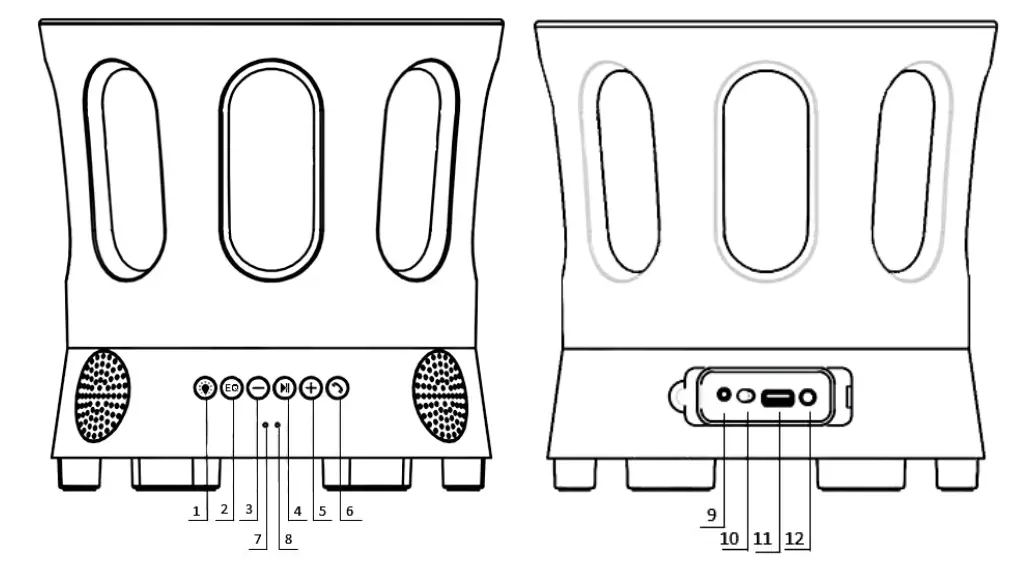 Northern Pails NORTH 6429830033400 Zone Speaker - fig