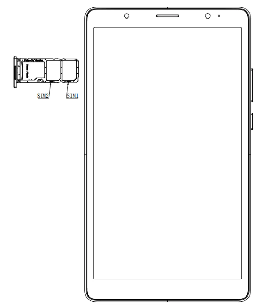 Tecno Mobile P704 Tablet Instruction Manual - SIM SD card installation