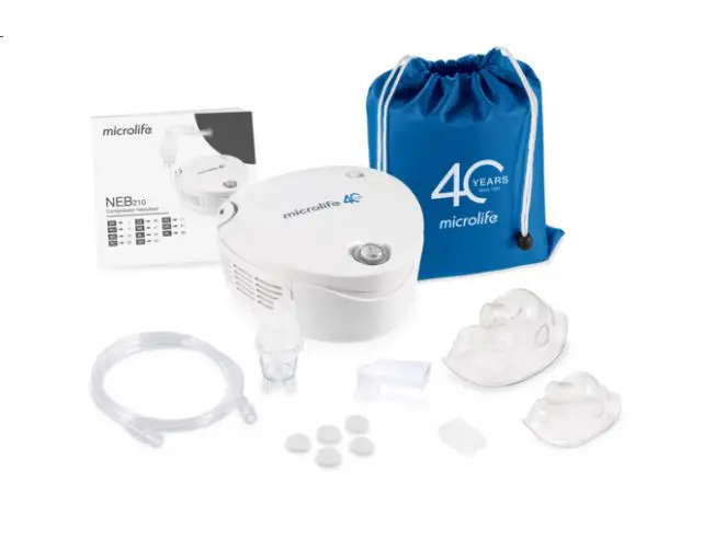 Microlife Neb210 Compressor Nebuliser User Manual
