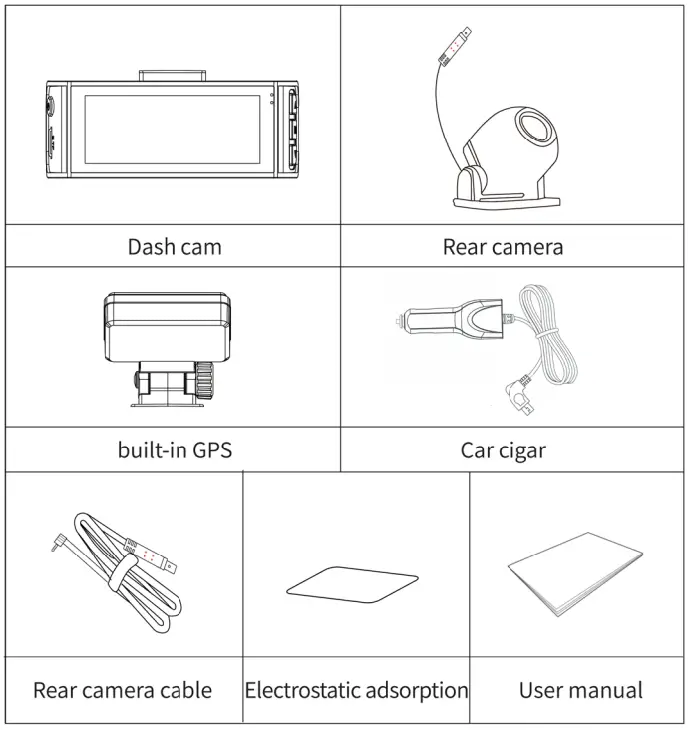 REDTIGE- 4K-Dual-Dash-Cam-Built-in-WiFi-GPS-Front-4K-2.5K-and-Rear-fig-1
