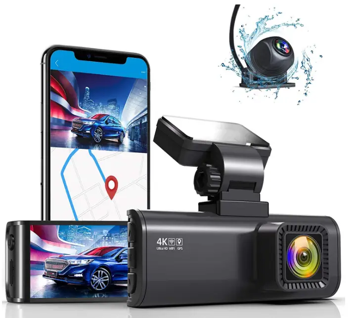 REDTIGE- 4K-Dual-Dash-Cam-Built-in-WiFi-GPS-Front-4K-2.5K-and-Rear-image