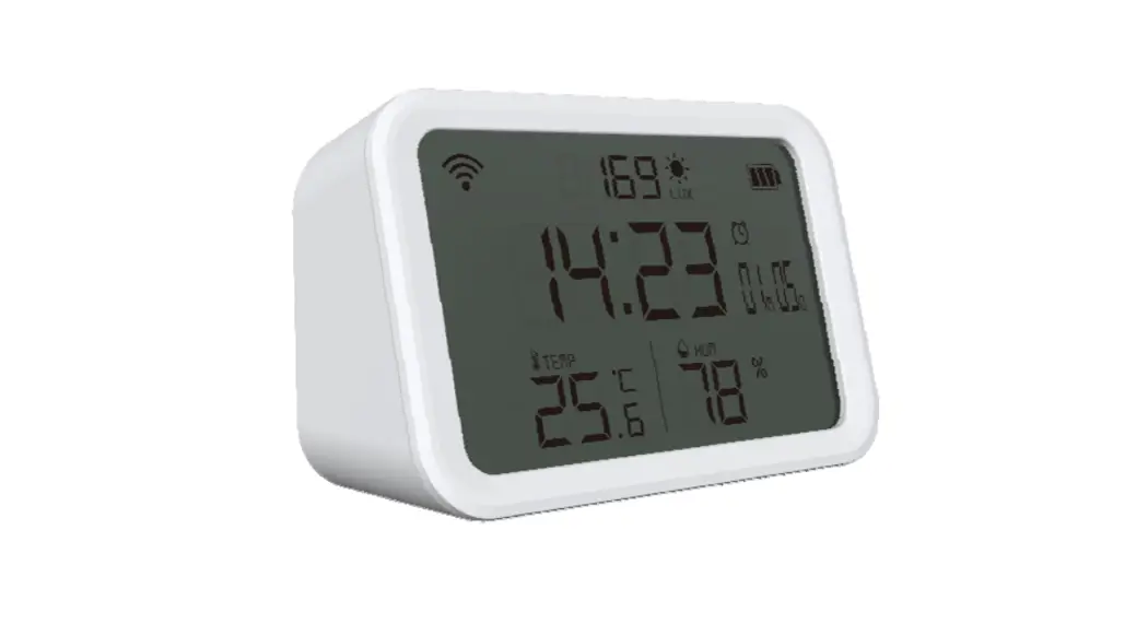 Neo Nas-cw01w6 4-in-1 Temperature And Humidity Smart Clock Instruction Manual