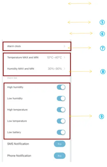 NEO NAS CW01W6 4 in 1 Temperature and Humidity Smart Clock - fig 15