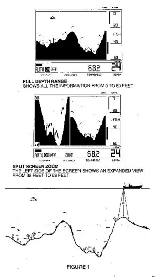 HUMMINBIRD LCR4X6 Fish Finder - figure 1