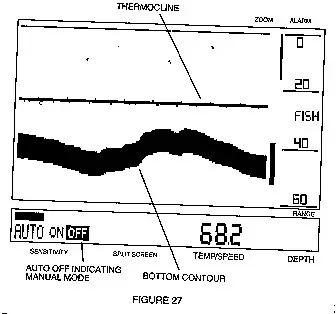 HUMMINBIRD LCR4X6 Fish Finder - figure 27
