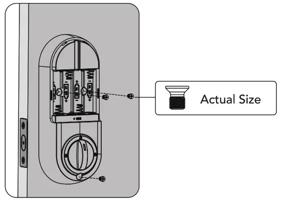 hugolog HU01 Digital Deadbolt - installation 10