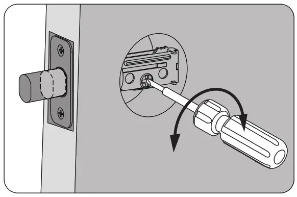 hugolog HU01 Digital Deadbolt - installation 2