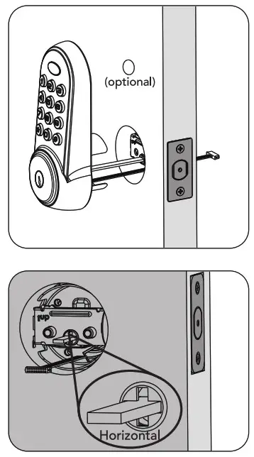 hugolog HU01 Digital Deadbolt - installation 4