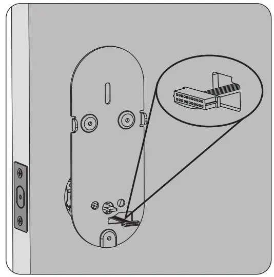 hugolog HU01 Digital Deadbolt - installation 5